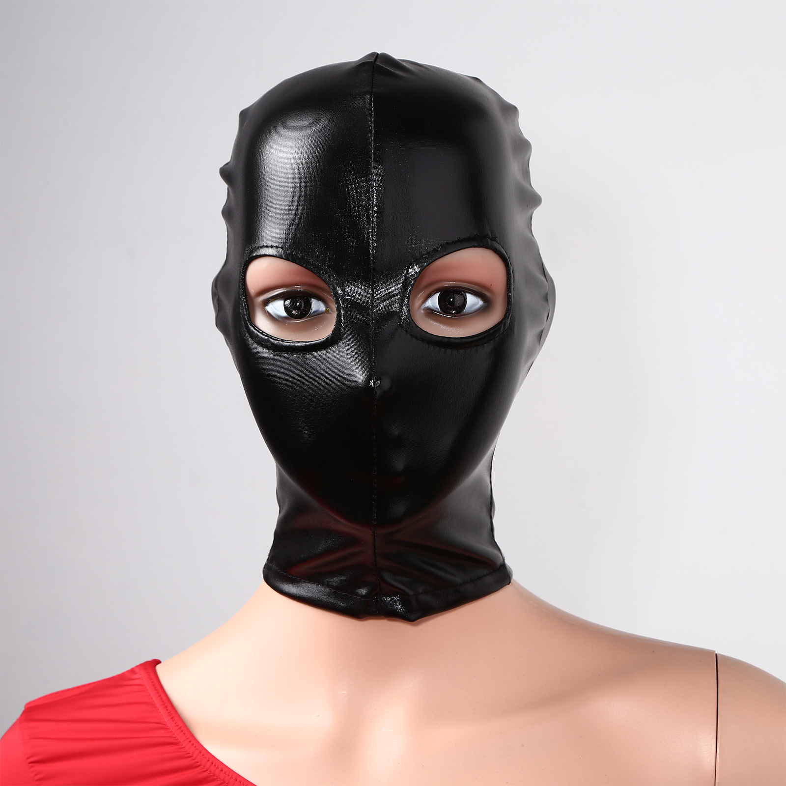 Adult Men Women Black Leather  - Black Face Mask Pack ulasan dan harga