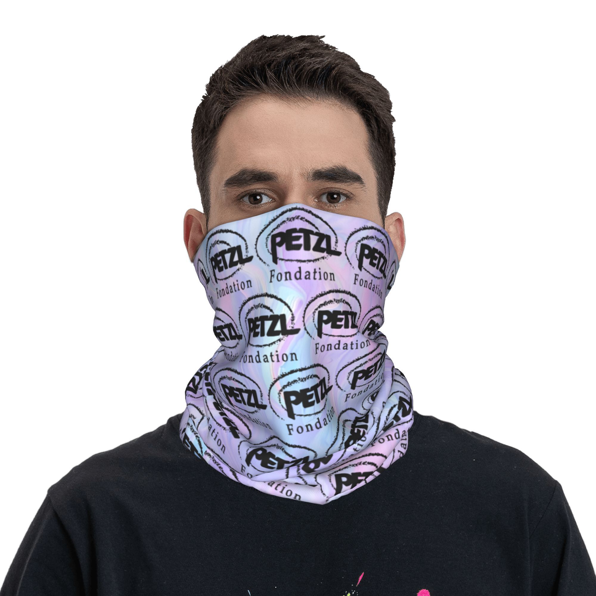 Custom Colorful P-Petzls Banda - Neck Gaiter Face Cover ulasan dan harga