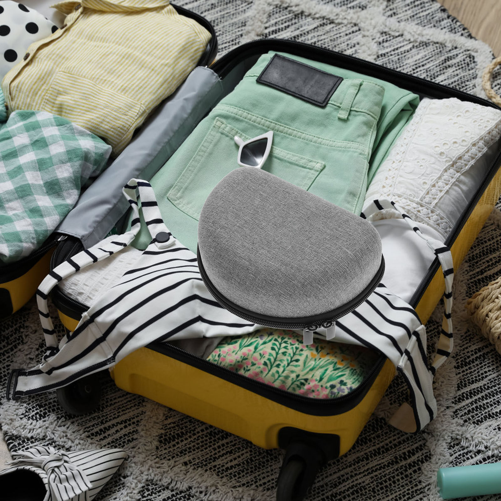 Portable Case Hard Shell Full  - Mask Case Hard Shell ulasan dan harga