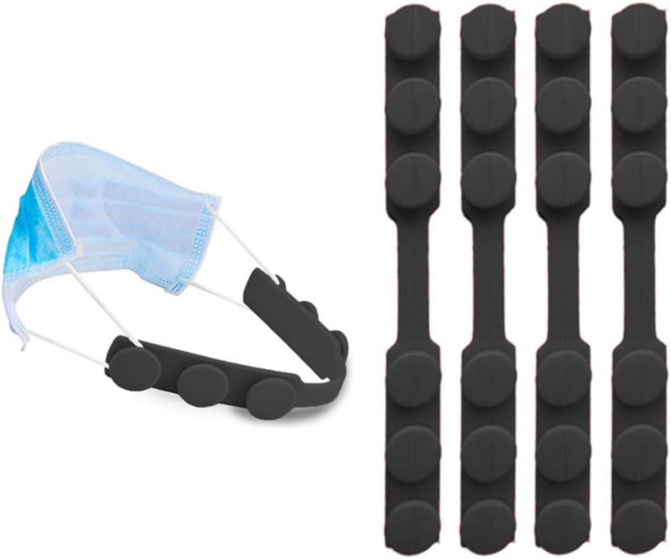 4 Pcs Silicone Ear Savers for  - Mask Ear Saver Strap ulasan dan harga