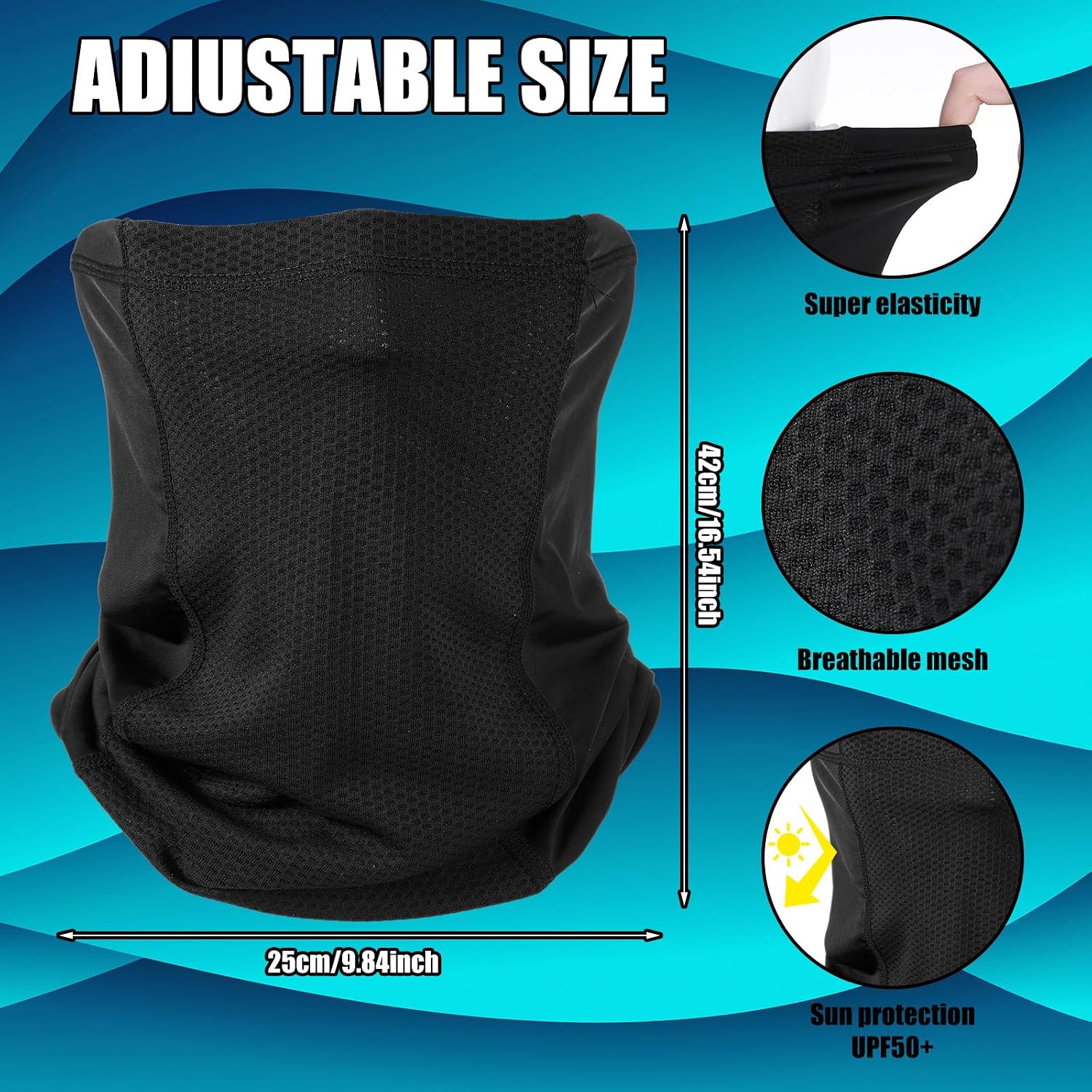 UV Sun Protection Face Coverin - Neck Gaiter Face Cover ulasan dan harga