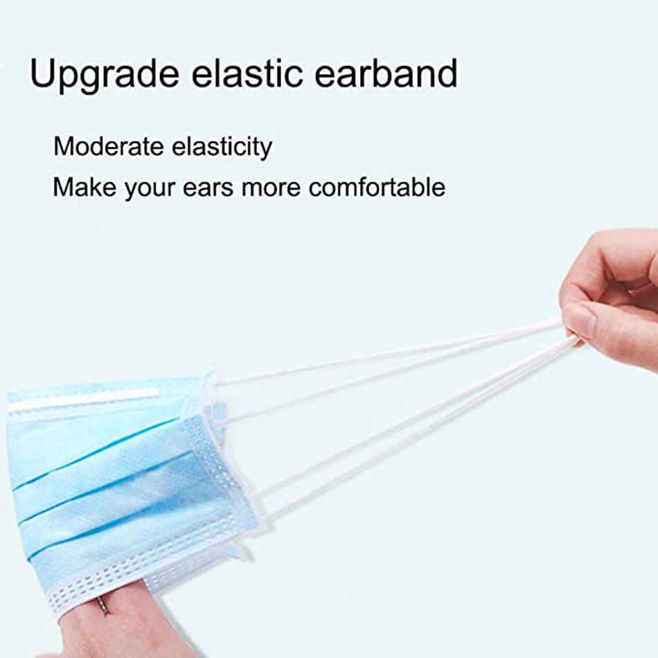 Disposable Nonwove 3 Layer mas - Disposable Surgical Mask ulasan dan harga