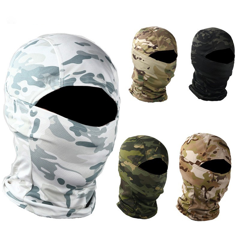 Balaclava Caps Men Cycling Ful - Sports Mask Breathable ulasan dan harga