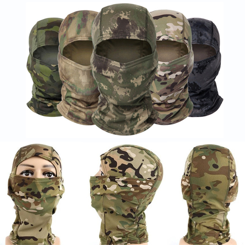 Balaclava Caps Men Cycling Ful - Sports Mask Breathable ulasan dan harga