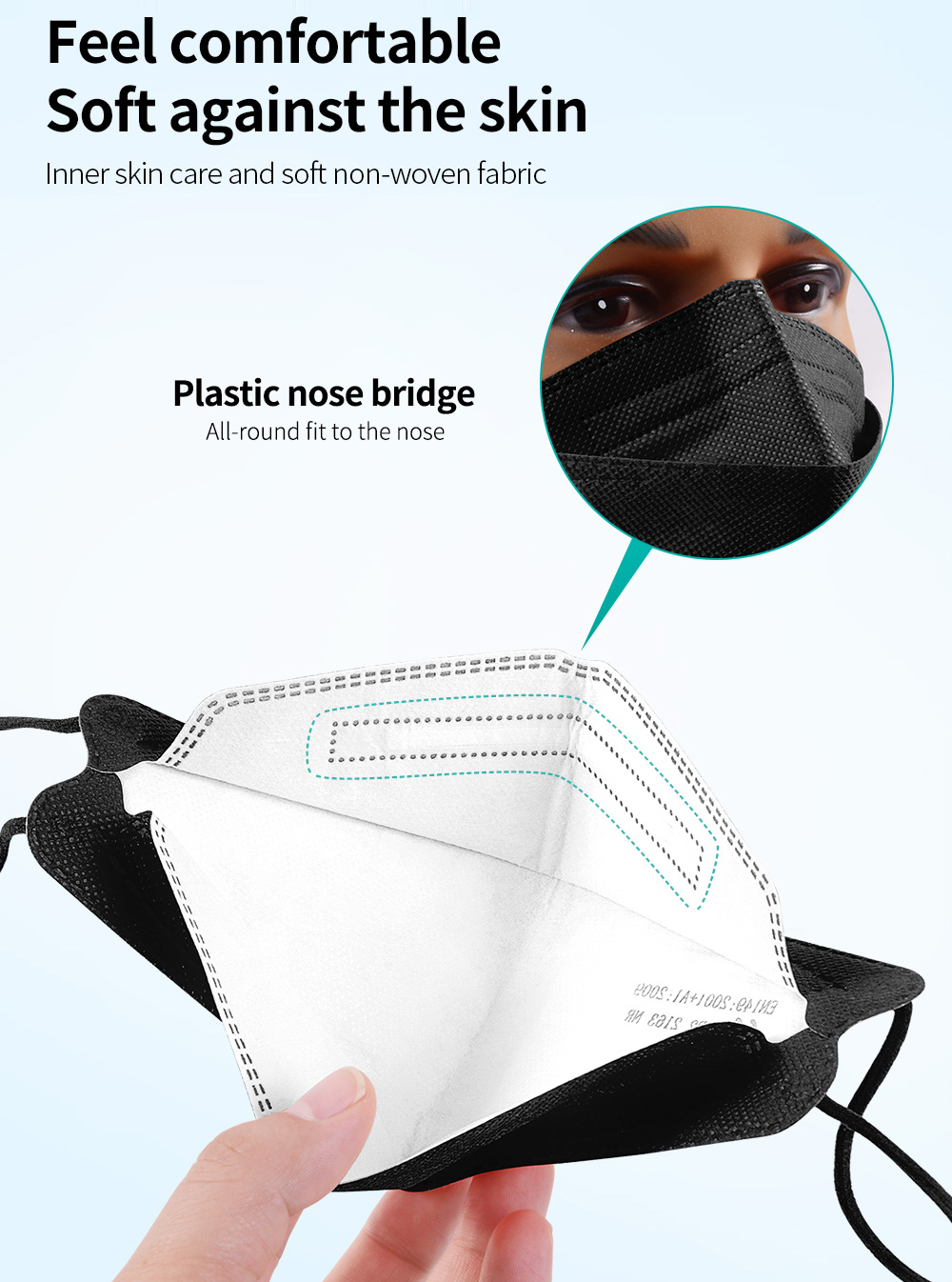 fpp2 CE Protective maske anti  - Kn95 Respirator Mask ulasan dan harga