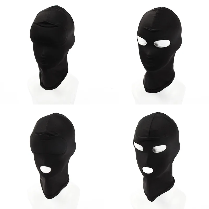 Adult Sex toys Soft Head Mask  - Black Face Mask Pack ulasan dan harga