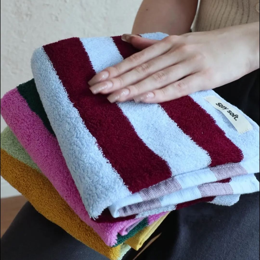 Retro Striped Pure Cotton Towe - Cloth Face Mask Washable ulasan dan harga