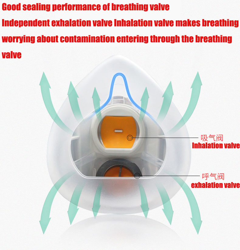Silicone Dust-proof Gas Mask R - Cloth Face Mask Washable ulasan dan harga