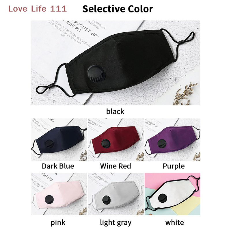 Anti-pollution PM2.5 Dust Mask - Cloth Face Mask Washable ulasan dan harga